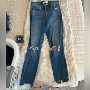 Abercrombie and Fitch super skinny high-rise jeans